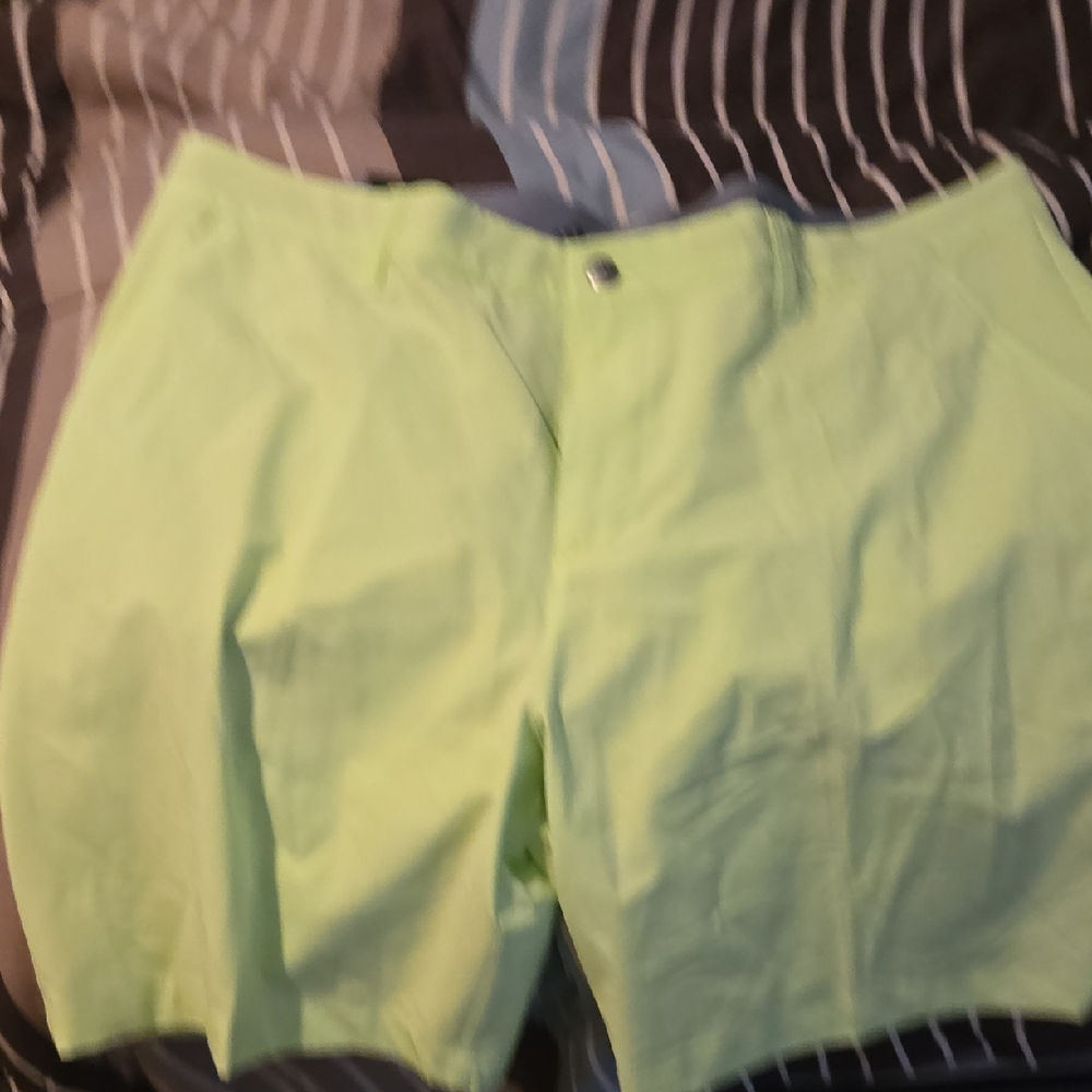 adidas Neon Green Women's Bermudas
